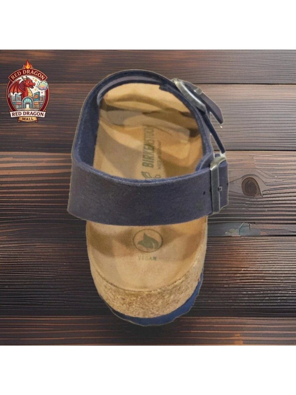Birkenstock Milano Oil Navy Blue Sandals - Men's Size 11 - Picture 6 of 7